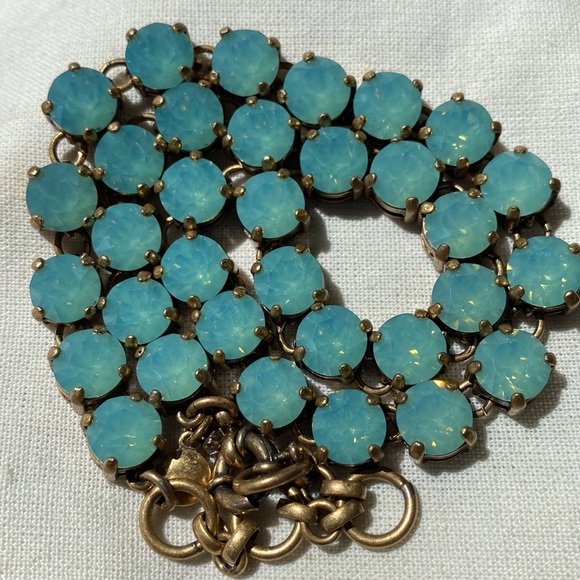 J.Crew Martha Swarovski Crystal Dot Necklace - Picture 6 of 7